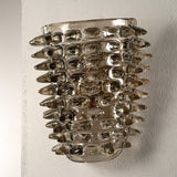 Murano Smoky Spikes Wall Lamp