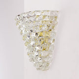 Murano Clear Rostrato Wall Lamp - Set of 2