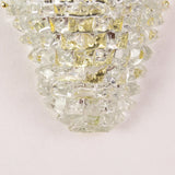 Murano Clear Rostrato Wall Lamp - Set of 2