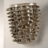 Murano Smoky Spikes Wall Lamp