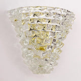 Murano Clear Rostrato Wall Lamp - Set of 2
