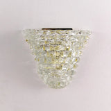 Murano Clear Rostrato Wall Lamp - Set of 2