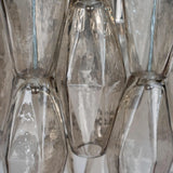Murano Smoky Polyhedrons Wall Sconce