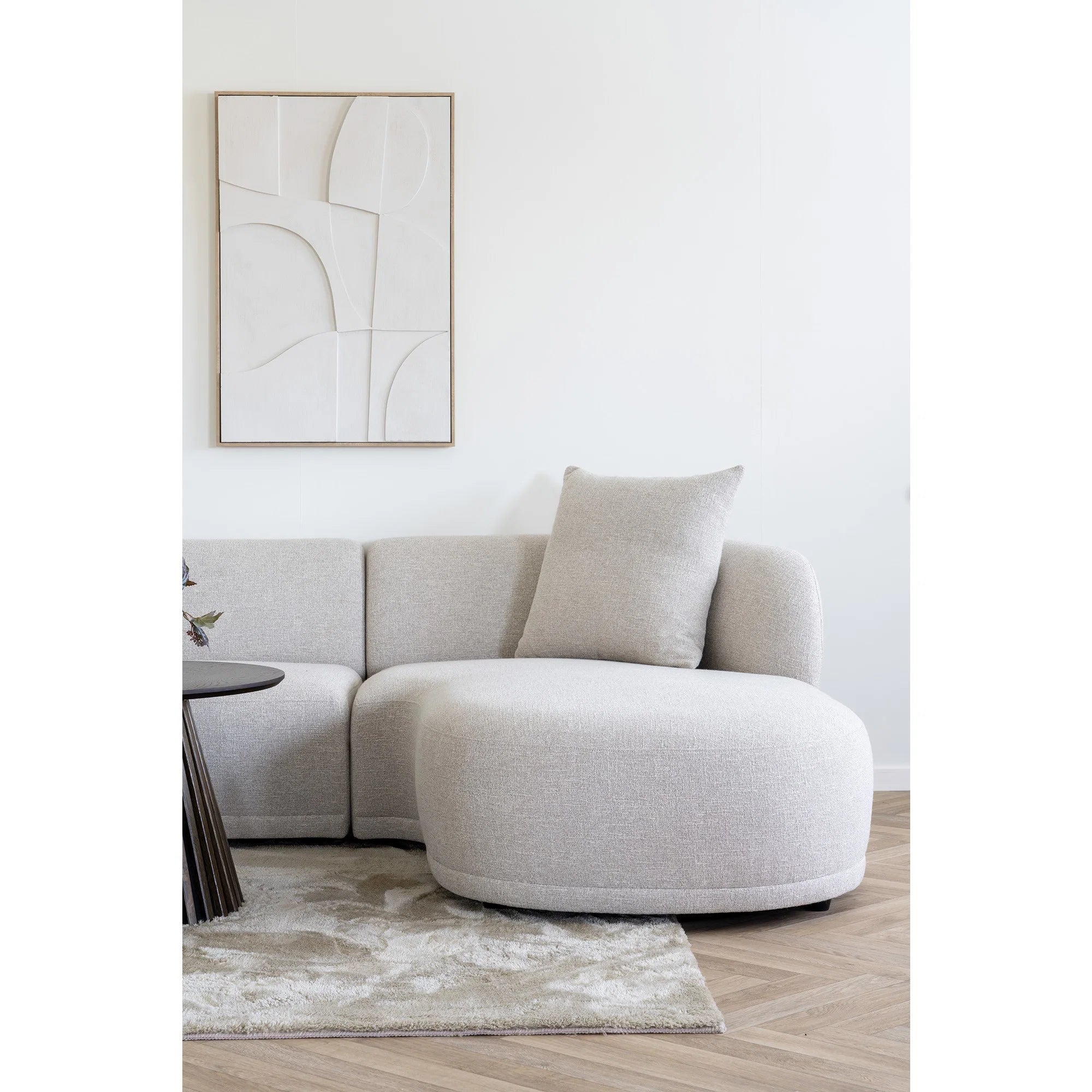 Kingston Lounge Sofa (Natural) Right - Bellavé Studio