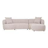 Kingston Lounge Sofa (Natural) Right - Bellavé Studio