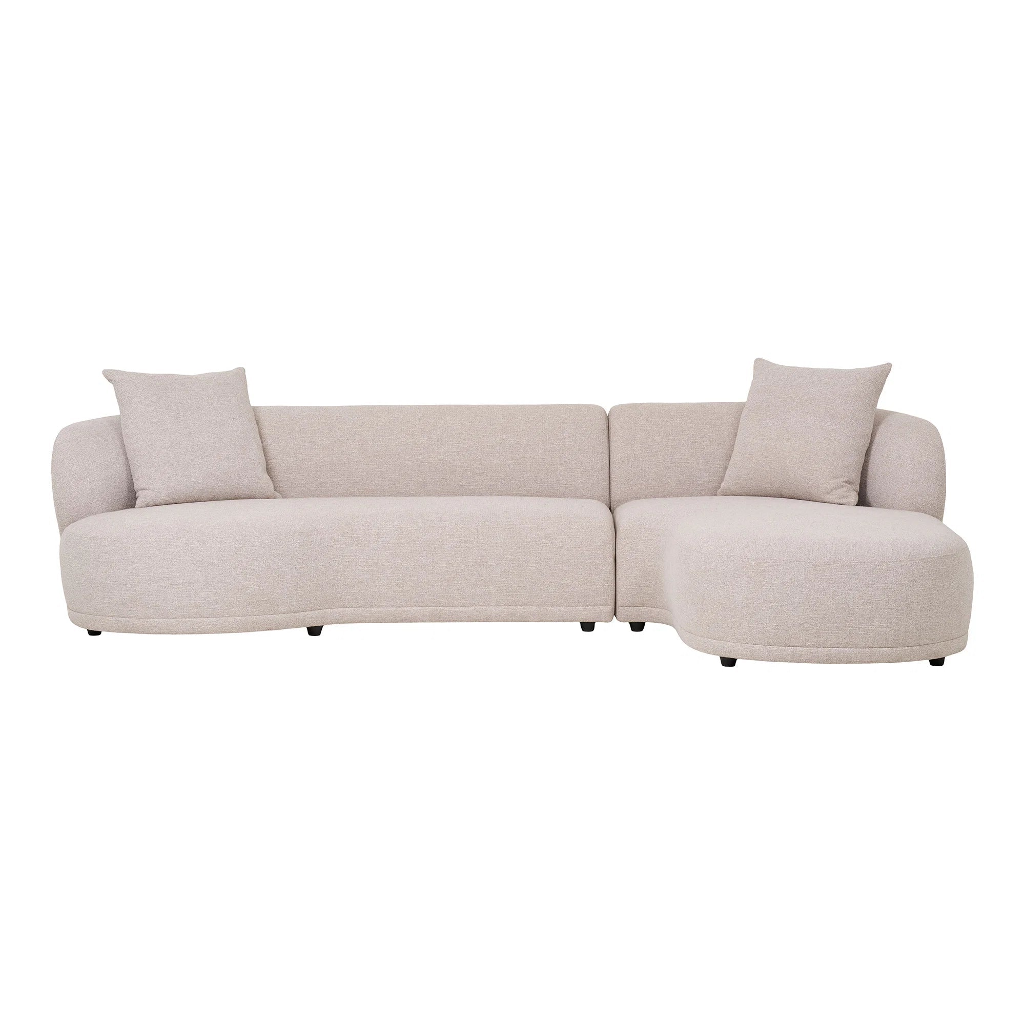 Kingston Lounge Sofa (Natural) Right - Bellavé Studio