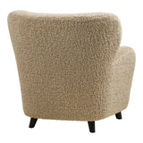 Lunaro Lounge Chair – Light Brown - Bellavé Studio