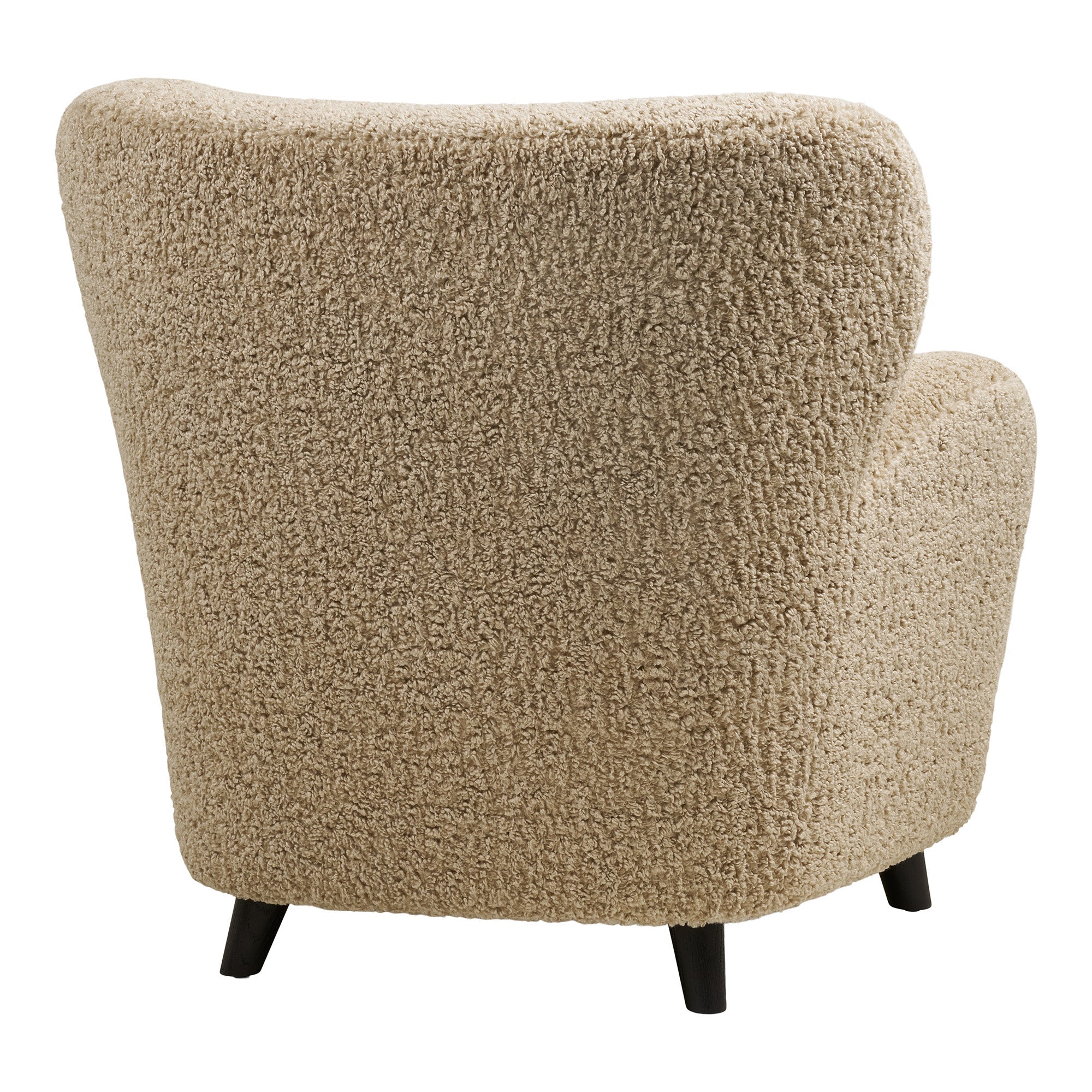 Lunaro Lounge Chair – Light Brown - Bellavé Studio