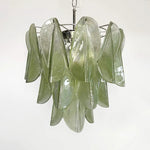 Mazzega Green Rondini Murano Chandelier - Bellavé Studio