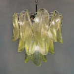 Mazzega Green Rondini Murano Chandelier - Bellavé Studio
