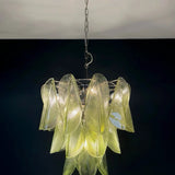 Mazzega Green Rondini Murano Chandelier - Bellavé Studio