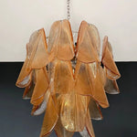 Mazzega Tobacco Rondini Murano Chandelier - Bellavé Studio