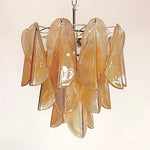 Mazzega Tobacco Rondini Murano Chandelier - Bellavé Studio