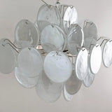 Murano Alabaster Discs Chandelier Ø50 - Bellavé Studio