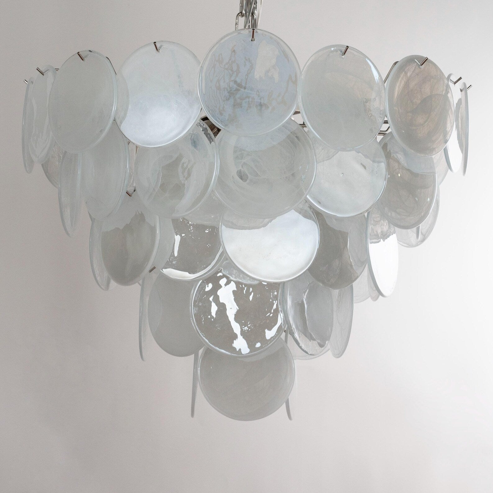 Murano Alabaster Discs Chandelier Ø90 - Bellavé Studio