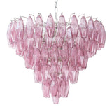 Murano Amethyst Poliedri Chandelier Ø75 - Bellavé Studio