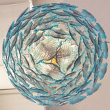 Murano Aqua Leaves Chandelier Ø105 - Bellavé Studio
