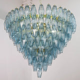 Murano Avio Poliedri Chandelier Ø75 - 143 Glasses - Bellavé Studio