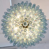 Murano Avio Poliedri Chandelier Ø75 - 143 Glasses - Bellavé Studio