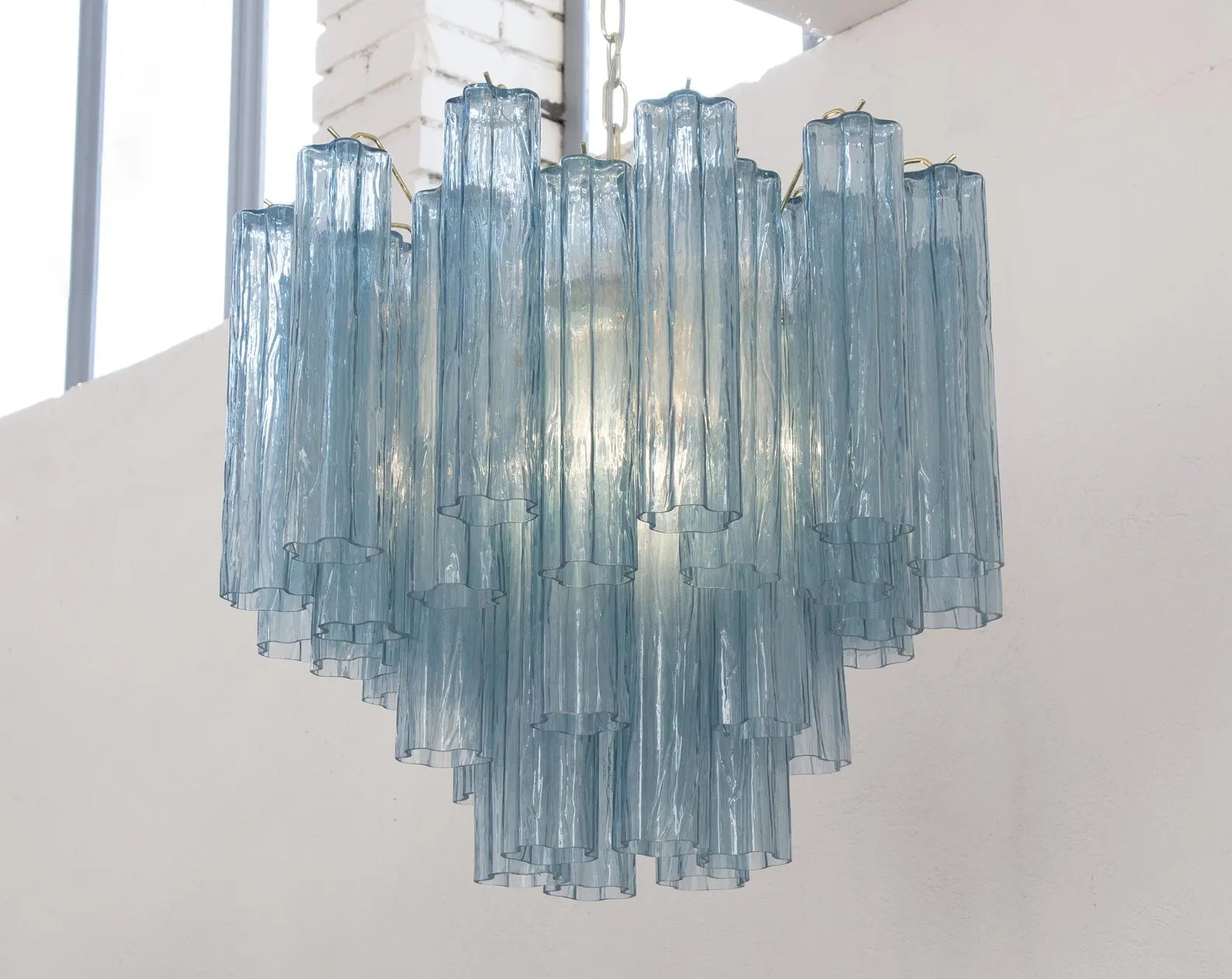 Murano Avior Tronchi Chandelier Ø58 – 36 Tubes - Bellavé Studio