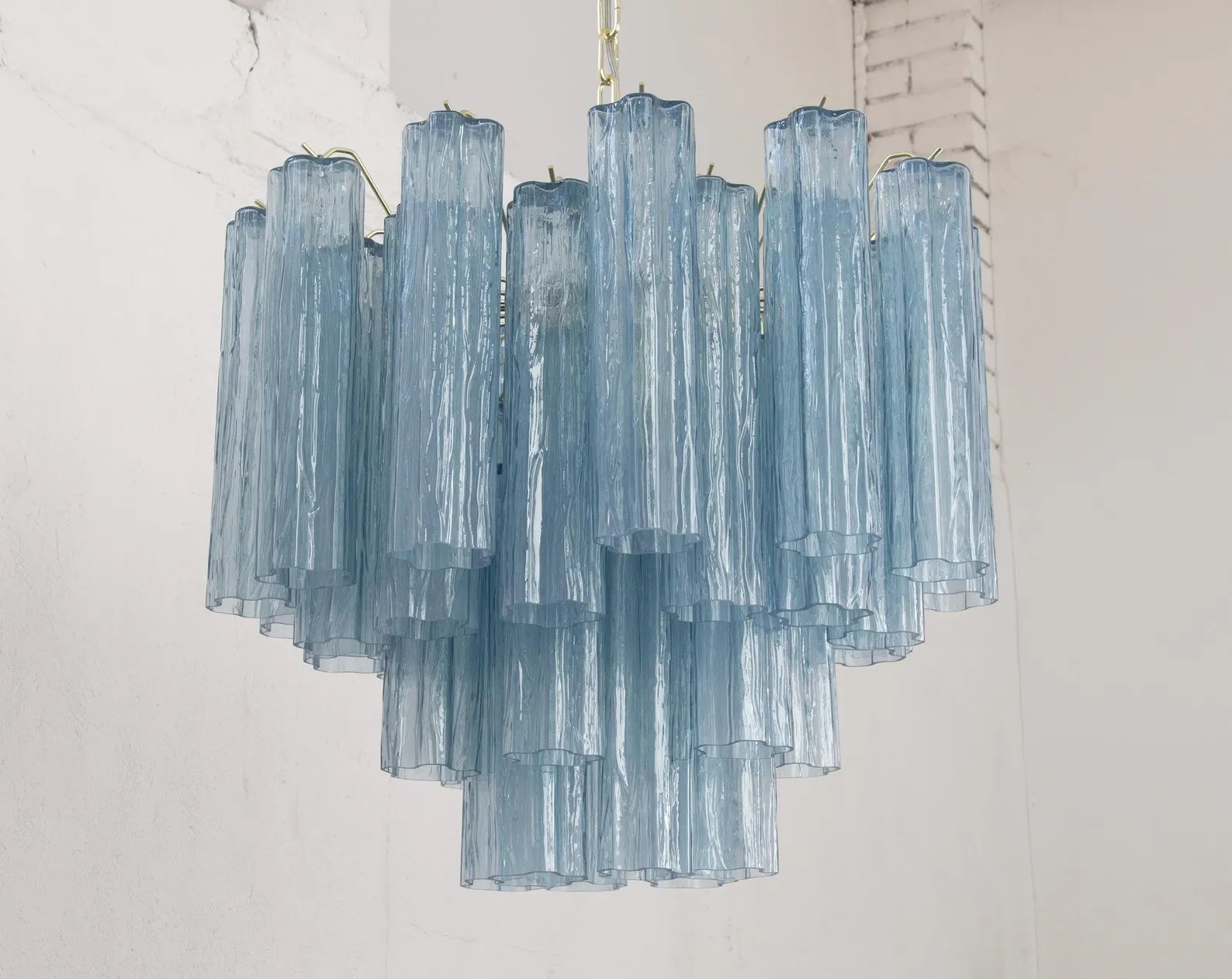 Murano Avior Tronchi Chandelier Ø58 – 36 Tubes - Bellavé Studio