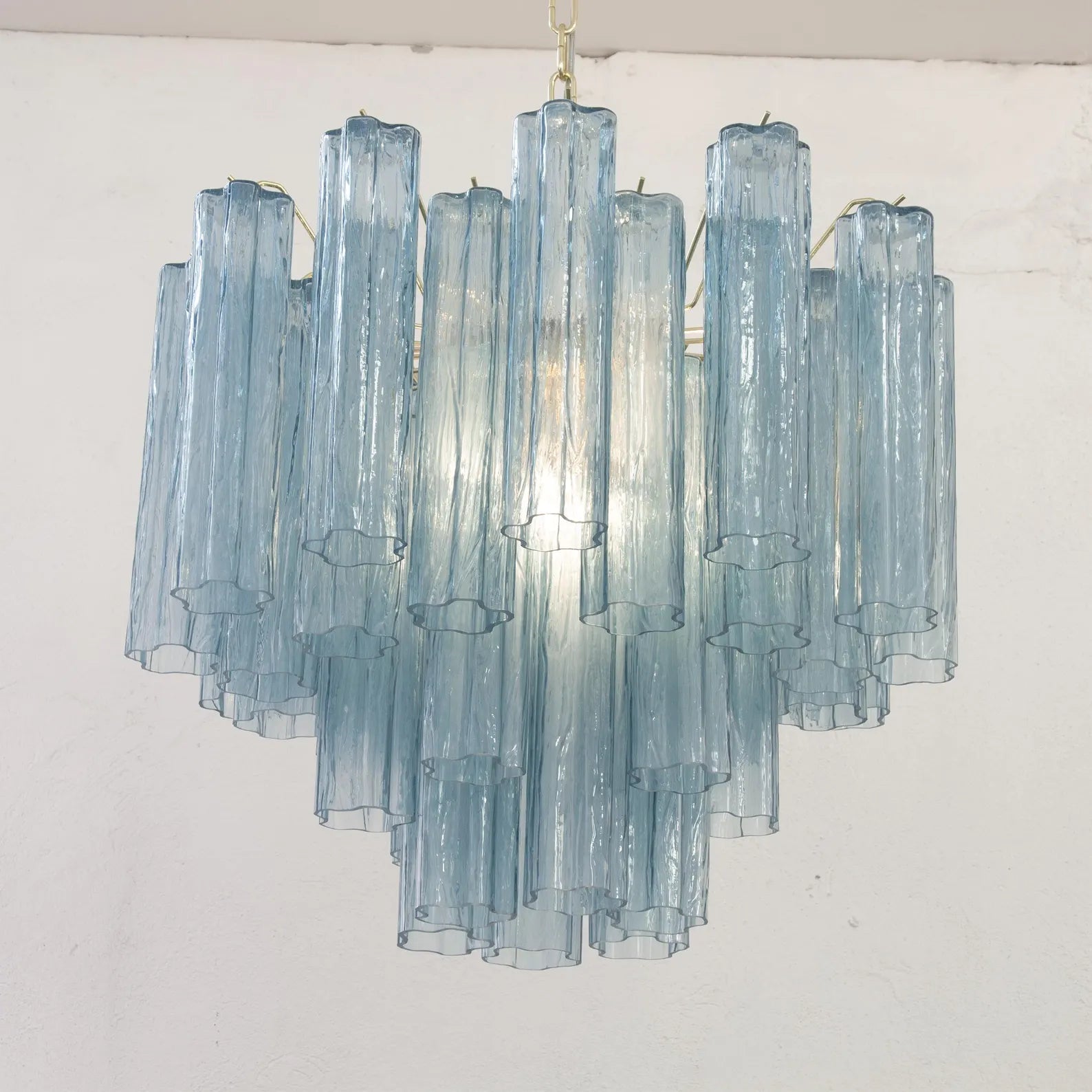 Murano Avior Tronchi Chandelier Ø58 – 36 Tubes - Bellavé Studio