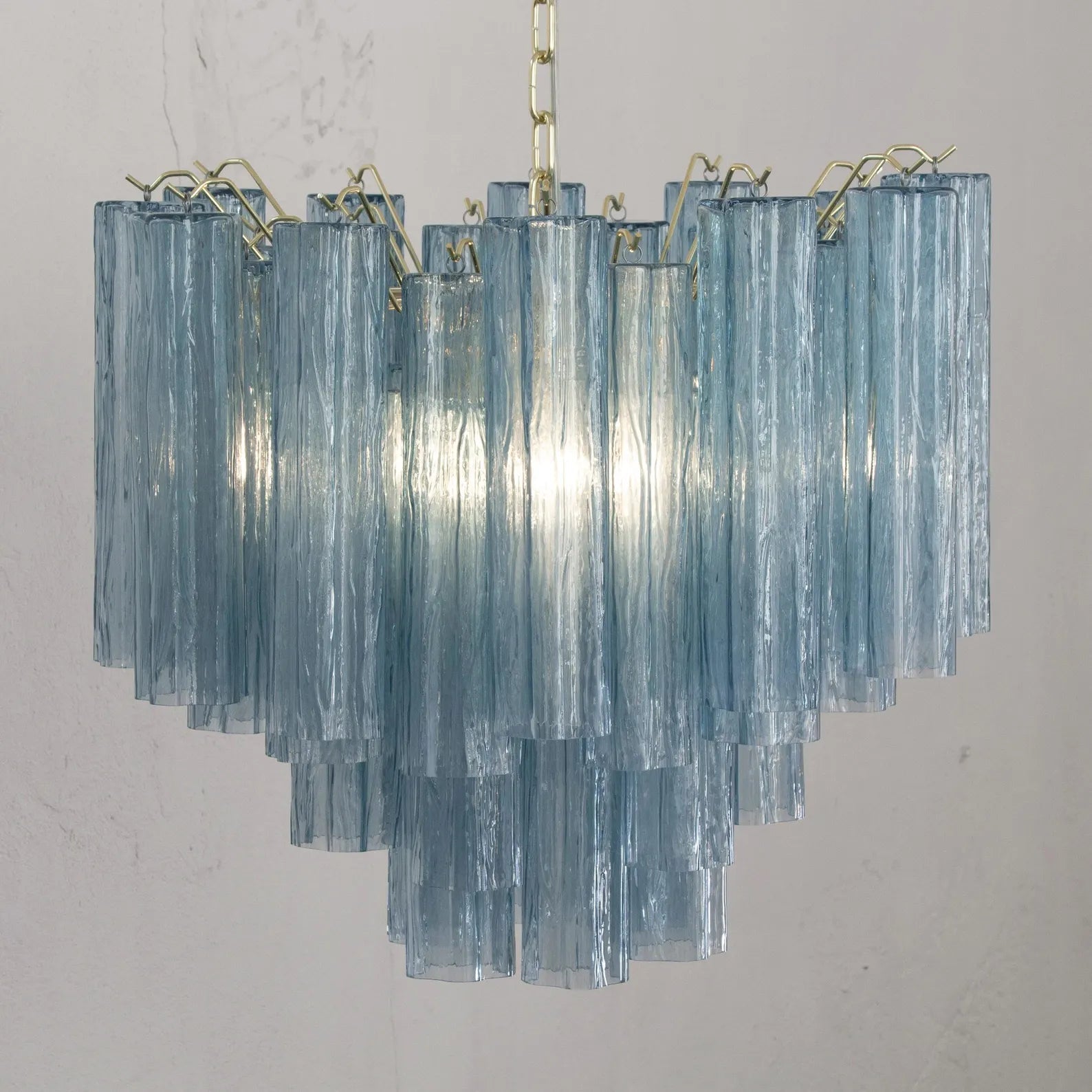 Murano Avior Tronchi Chandelier Ø58 – 36 Tubes - Bellavé Studio