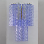 Murano Blue Tronchi Wall Sconce - Bellavé Studio