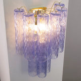 Murano Blue Tronchi Wall Sconce - Bellavé Studio