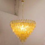 Murano Camomilla Poliedri Chandelier Ø75 - Bellavé Studio