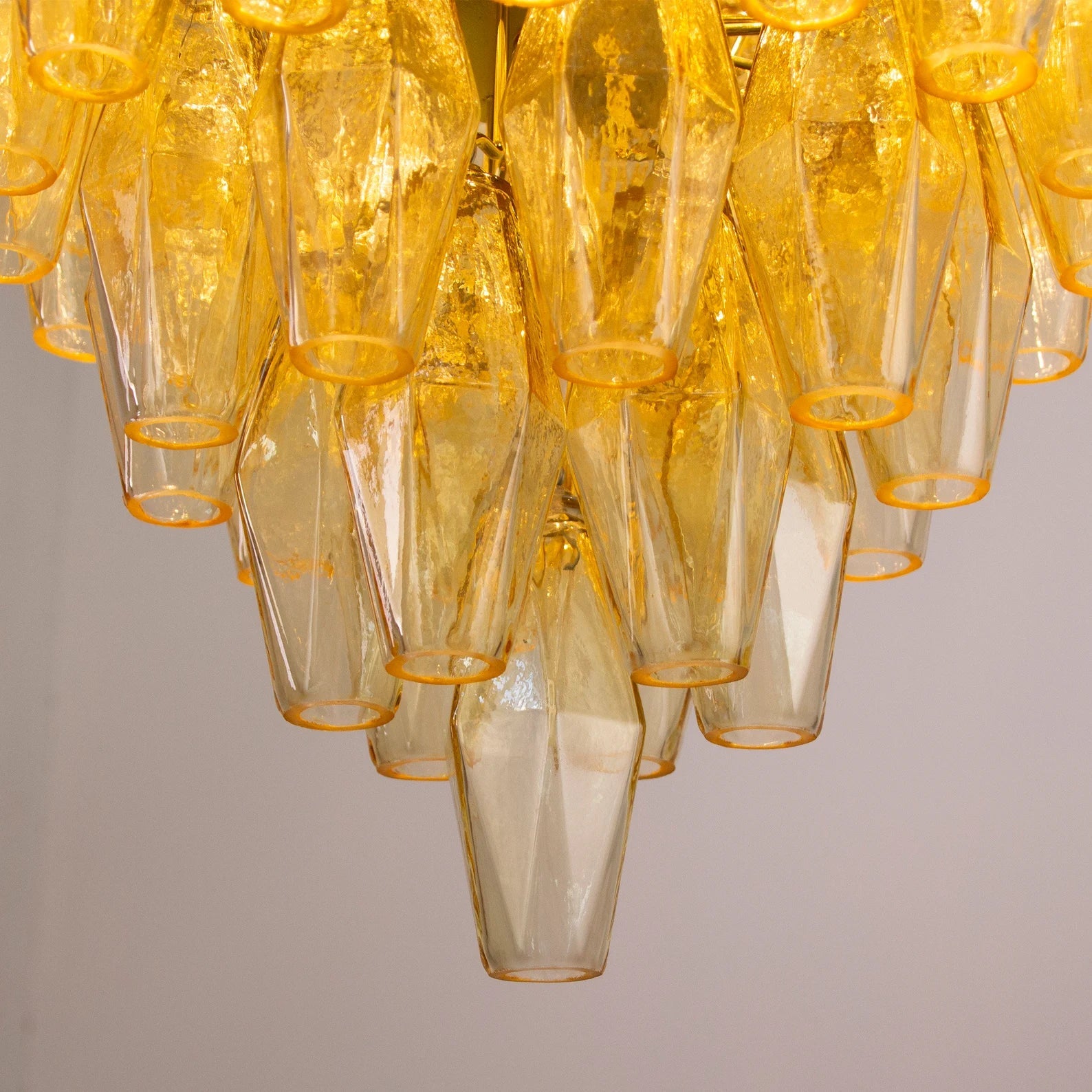 Murano Camomilla Poliedri Chandelier Ø75 - Bellavé Studio