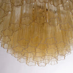 Murano Champagne Tronchi Flush Chandelier Ø70 - Bellavé Studio