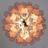 Murano Cipria Tronchi Chandelier Ø65 - 48 Tubes - Bellavé Studio