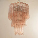Murano Cipria Tronchi Chandelier Ø65 - 48 Tubes - Bellavé Studio