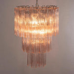Murano Cipria Tronchi Chandelier Ø65 - 48 Tubes - Bellavé Studio