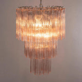 Murano Cipria Tronchi Chandelier Ø65 - 48 Tubes - Bellavé Studio