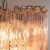 Murano Cipria Tronchi Chandelier Ø65 - 48 Tubes - Bellavé Studio