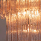Murano Cipria Tronchi Chandelier Ø65 - 48 Tubes - Bellavé Studio