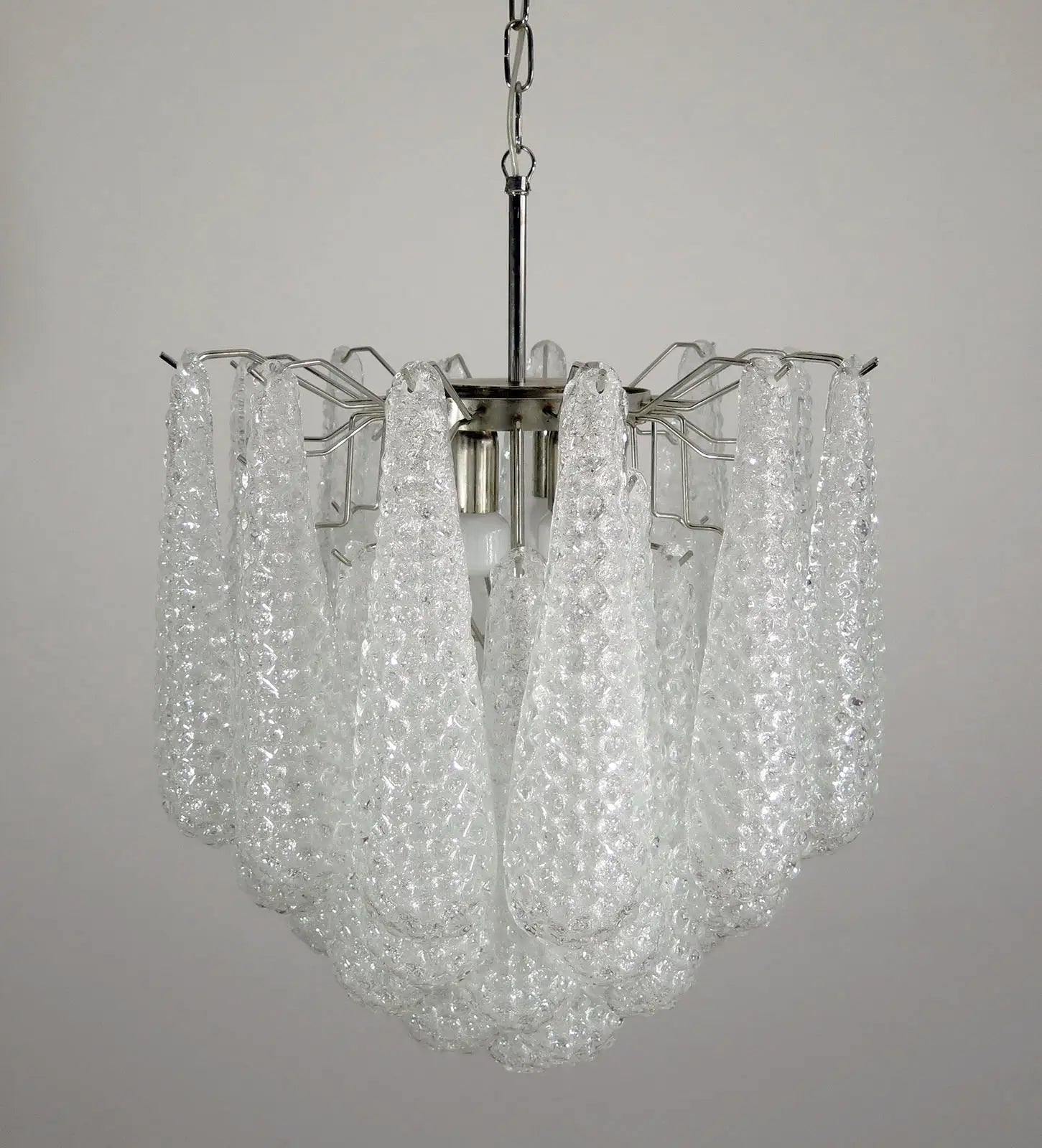 Murano Clear 41 Drop Chandelier - Bellavé Studio