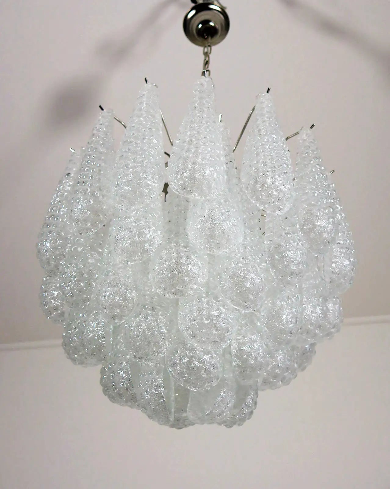 Murano Clear 41 Drop Chandelier - Bellavé Studio
