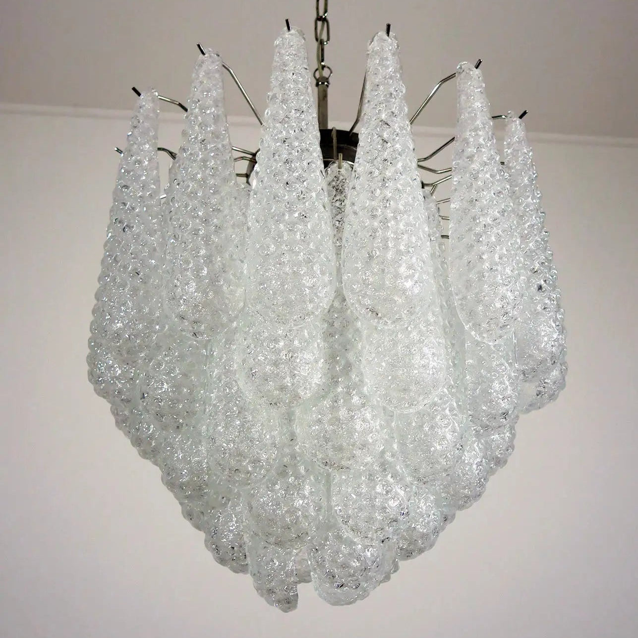 Murano Clear 41 Drop Chandelier - Bellavé Studio