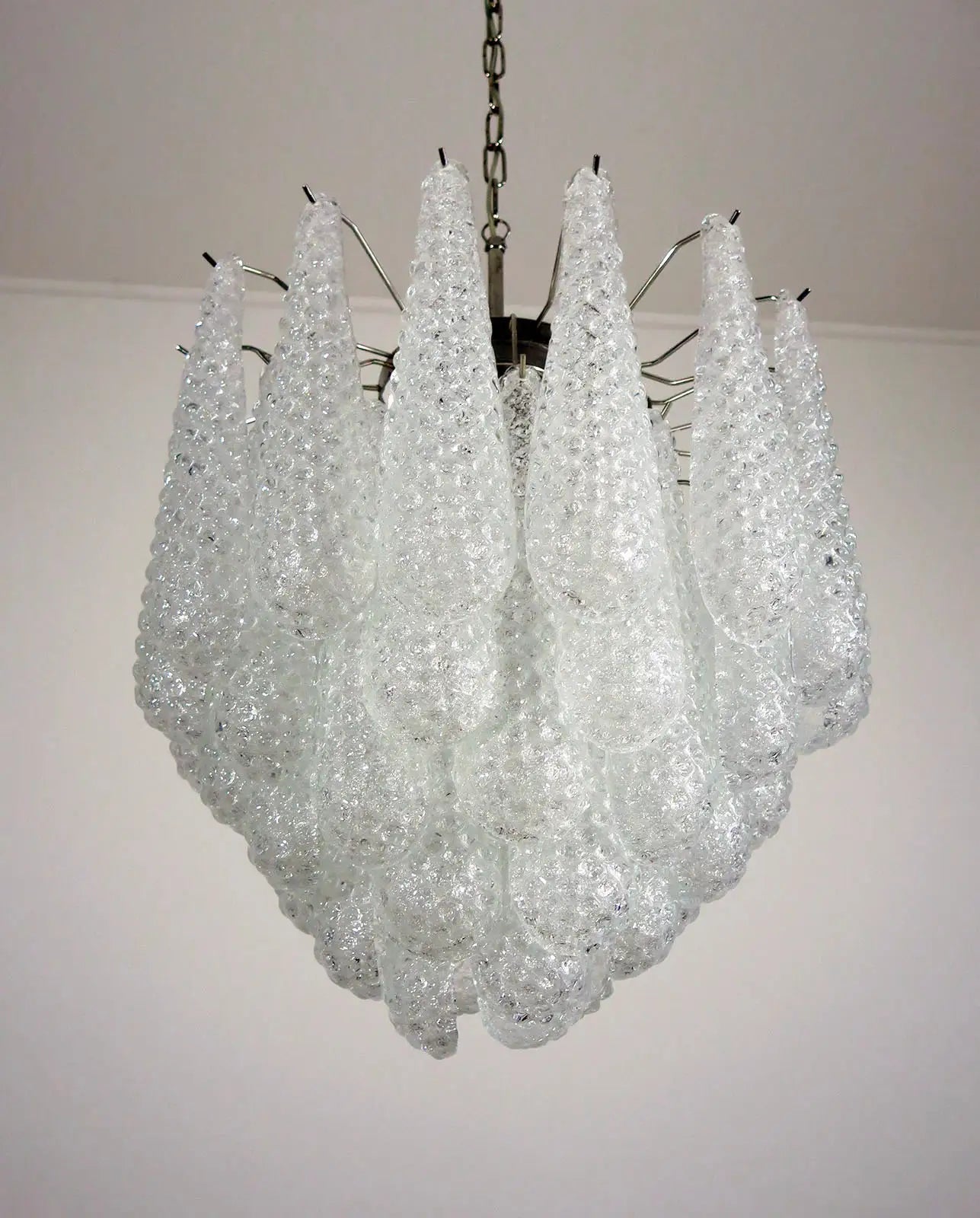 Murano Clear 41 Drop Chandelier - Bellavé Studio