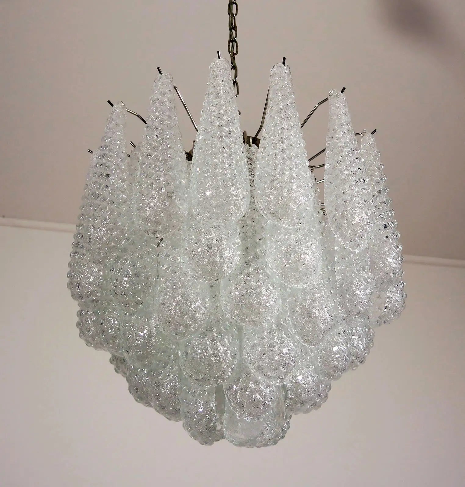 Murano Clear 41 Drop Chandelier - Bellavé Studio