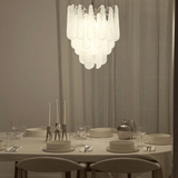 Murano Clear 41 Drop Chandelier - Bellavé Studio