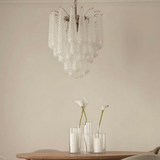 Murano Clear 41 Drop Chandelier - Bellavé Studio
