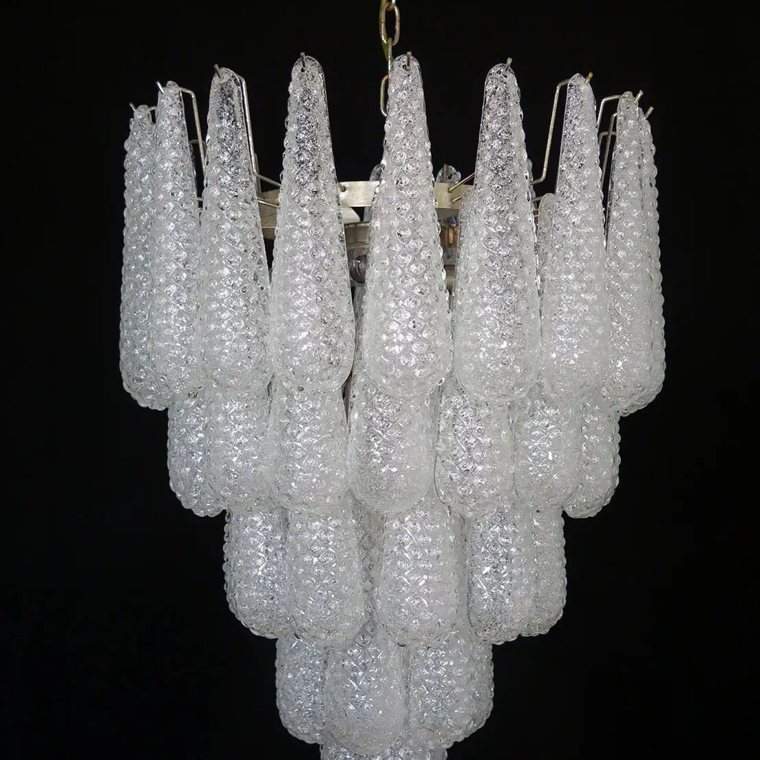 Murano Clear 52 Drop Chandelier - Bellavé Studio