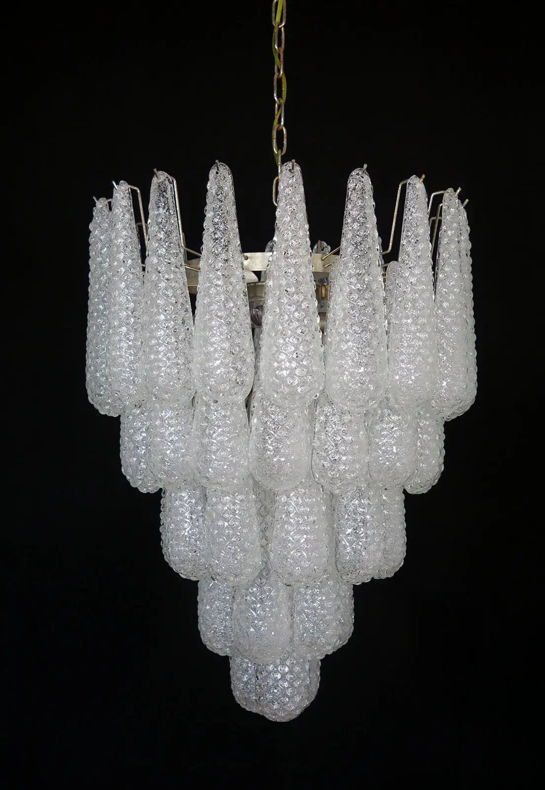 Murano Clear 52 Drop Chandelier - Bellavé Studio