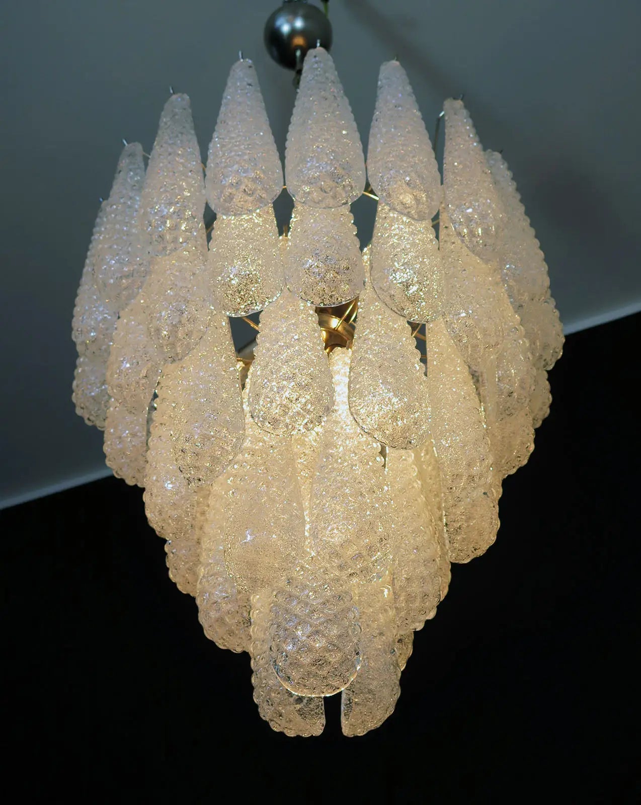 Murano Clear 52 Drop Chandelier - Bellavé Studio