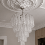 Murano Clear 52 Drop Chandelier - Bellavé Studio