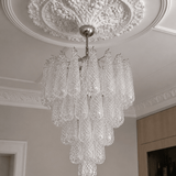 Murano Clear 52 Drop Chandelier - Bellavé Studio